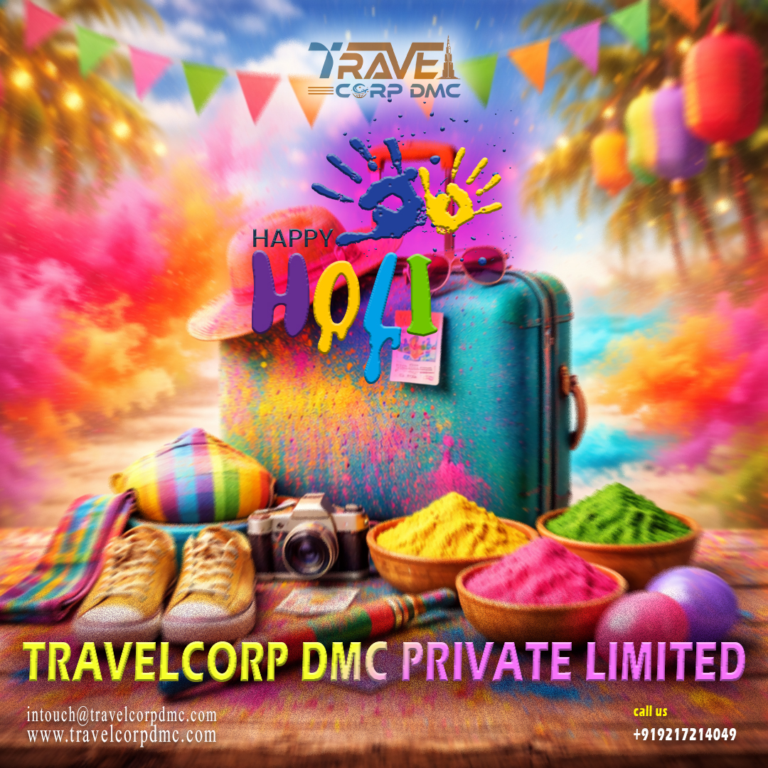 🌈✨ HAPPY HOLI ✨🌈

This Holi, let your travel dreams burst into colors! 🎒✈️
May your journeys be as vibrant as the festival of colors and as joyful as new beginnings.